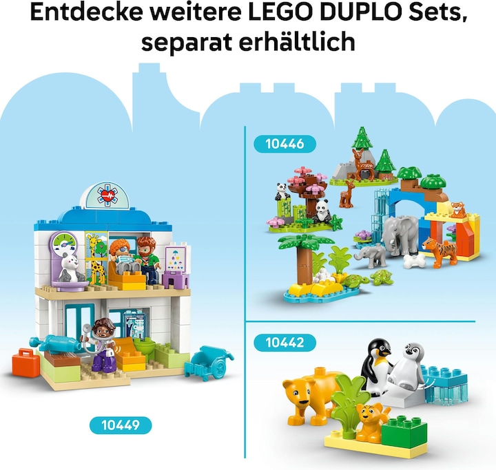 Image du produit LEGO Rettungswagen mit Fahrer (10447)