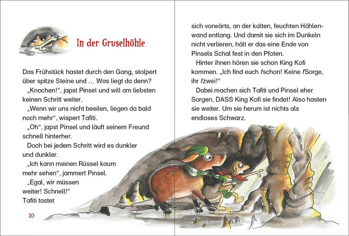 Produktbild Tafiti und die Geisterhöhle (Deutsch, Julia Boehme, Julia Ginsbach, Loewe Erstes Selberlesen, Tafiti, 2020)