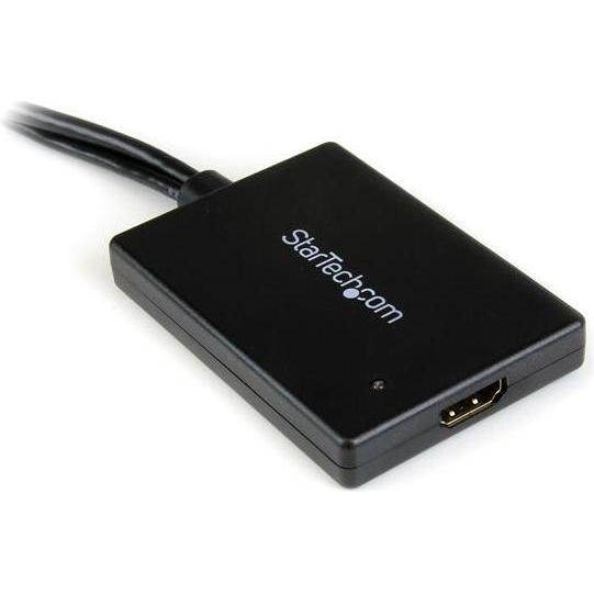Thumbnail - StarTech DisplayPort auf HDMI Adapter / Konverter mit USB Audio mit bis zu 1920x1200 - DP (M) und USB (Ste... (HDMI, 70 ...
