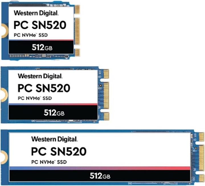 Image du produit WD PC SN520 (512 Go, M.2 2230)