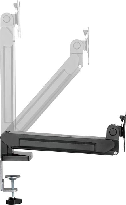 Produktbild Multibrackets Monitorhalter Slim 17-32", schwarz, Metall (Tisch, 32")