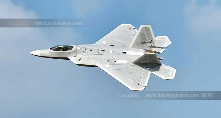 Immagine prodotto Freewing F-22 Raptor 80mm EDF PNP 12-Blatt Impeller, 6S