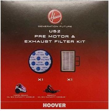 Image du produit Candy Hoover U52 Kit Filtre Moteur + Filtre Hepa