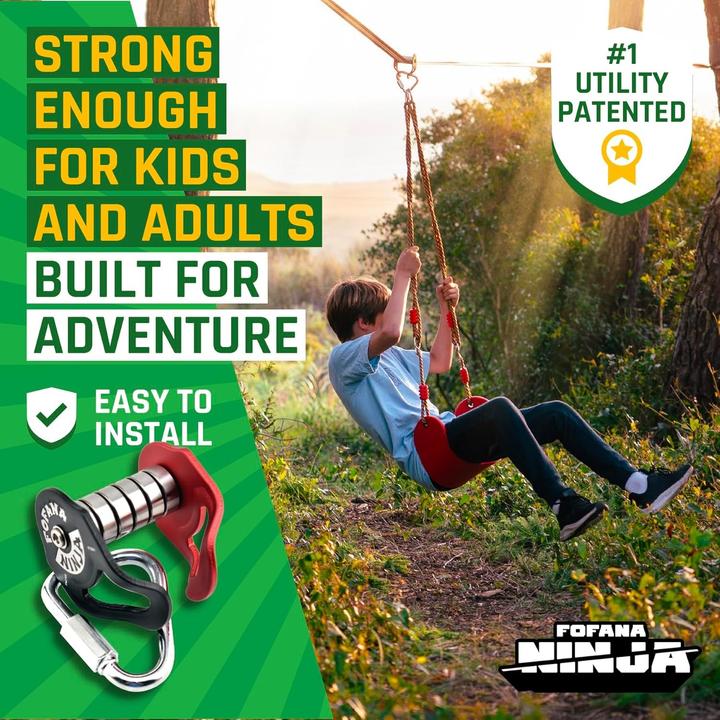 Actual product image Fofana Ninja Warrior Obstacle Course - 45 pieces (20 m)