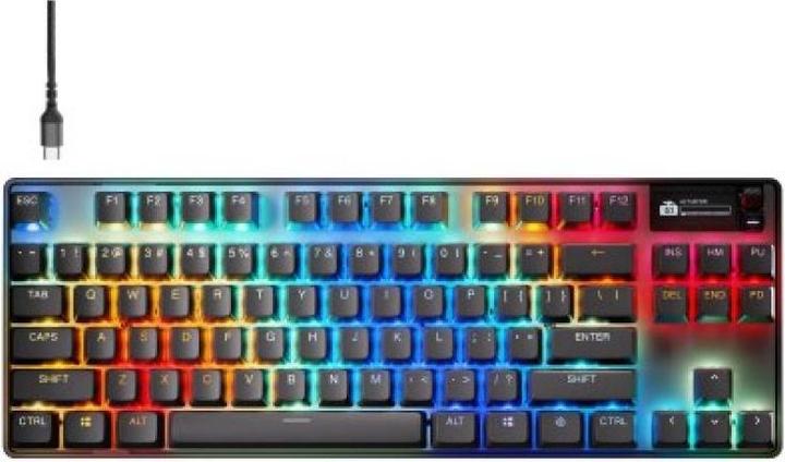 Actual product image SteelSeries Apex Pro TKL Gen 3 (US, Cable, Wireless)