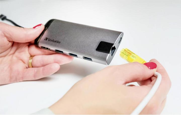 Actual product image Verbatim Multiport (USB-C, 1 Ports)