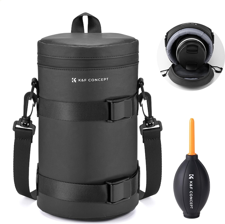 Actual product image K&F Concept Camera Lens Pouch XL Size (Lens bag)