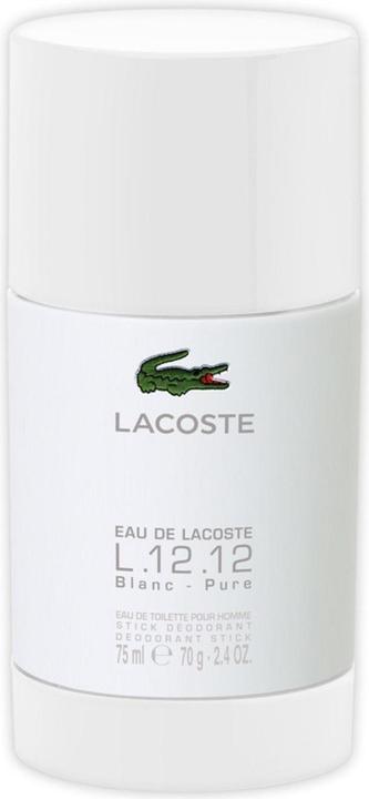 Actual product image Lacoste L.12.12 Blanc Deodorant (Stick, 75 g)