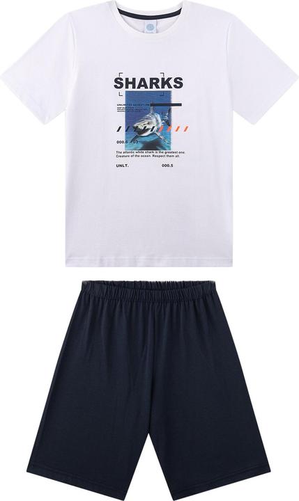Sanetta Pyjama Homewear Bequem sitzend Pyjama short Teens Sharks