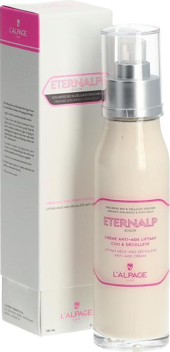 Image du produit L'Alpage Suisse L'ALPAGE Eternalp 4060m Crème anti-âge cou et décolleté, 100 ml (100 ml, Crème 24h)