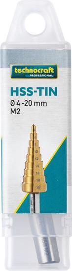 Actual product image technocraft Stufenbohrer HSS-G-M2, 4-20 mm (4-20mm)