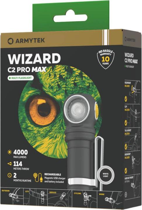 Actual product image ArmyTek Wizard C2 Pro Max (12.15 cm, 4000 lm)