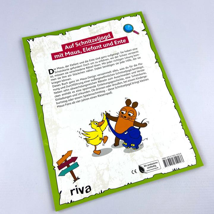 Produktbild Die Maus - Die Schnitzeljagd für deinen Kindergeburtstag (Deutsch, Riva Verlag, 2021)