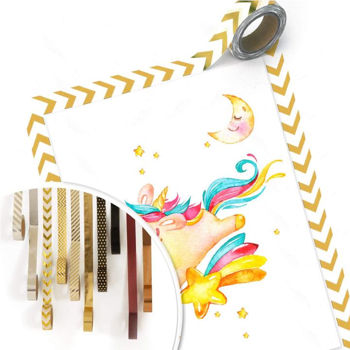 Actual product image Trenddeko Shiny the Unicorn (30 x 40 cm)