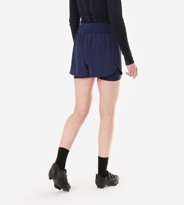 Produktbild Rockrider Radhose kurz MTB Expl 100 Damen blau (XL)