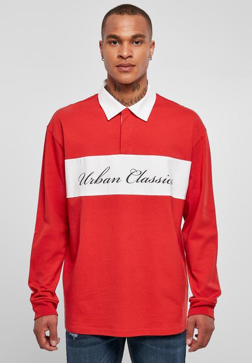 Actual product image Urban Classics Oversized Rugby Long Sleeve (XL)