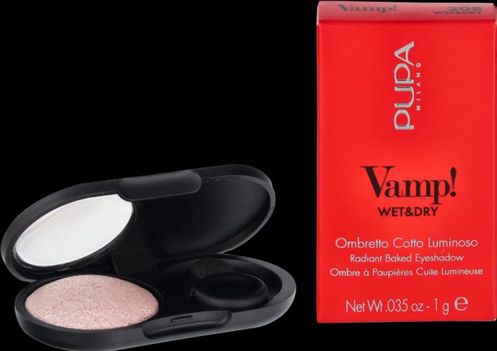 Pupa Milano Highly pigmented eyeshadows Vamp! (Compact Eyeshadow) 1.5 g - Shade: 208 Ballerina (208 Ballerina)