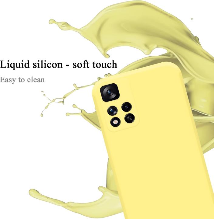 Produktbild Cadorabo TPU Liquid Silicone Case Hülle für Xiaomi RedMi NOTE 11 PRO+ (Xiaomi Redmi Note 11 Pro+)