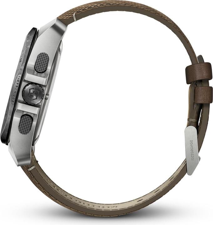 Actual product image Victorinox I.N.O.X. Chrono 43, SIR, BLK dial,BRN structured m (Swiss made, Chronograph, 43 mm)