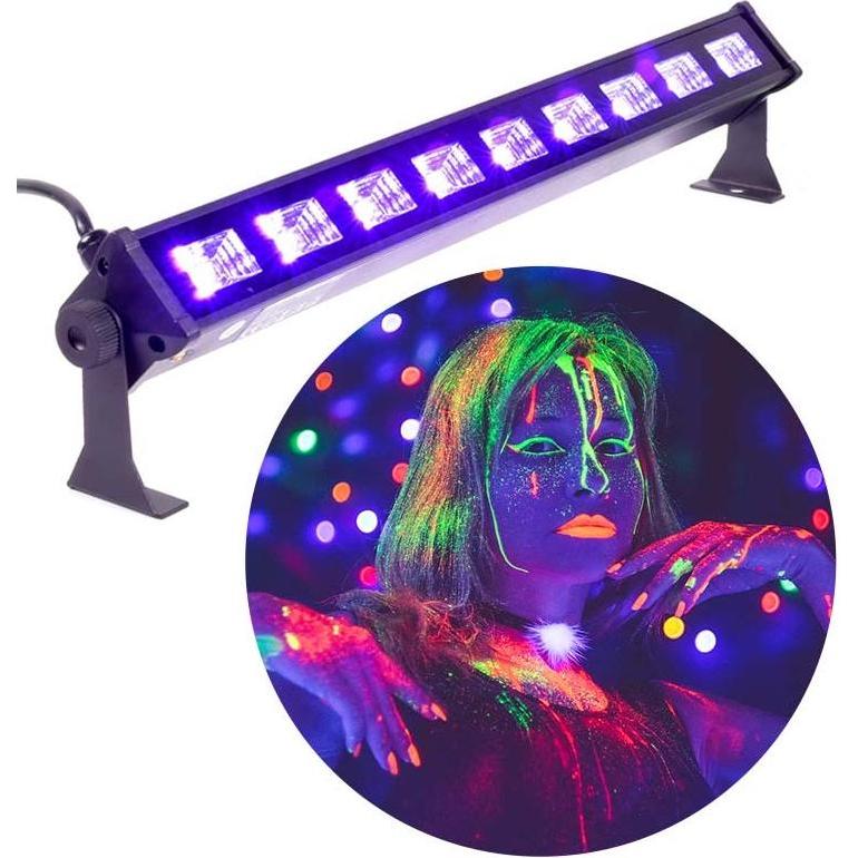 No Name LIGHT4ME LED-LEISTE UV 9 + WEISSE LED-Leiste 9x3 (LED), Faro, Bianco