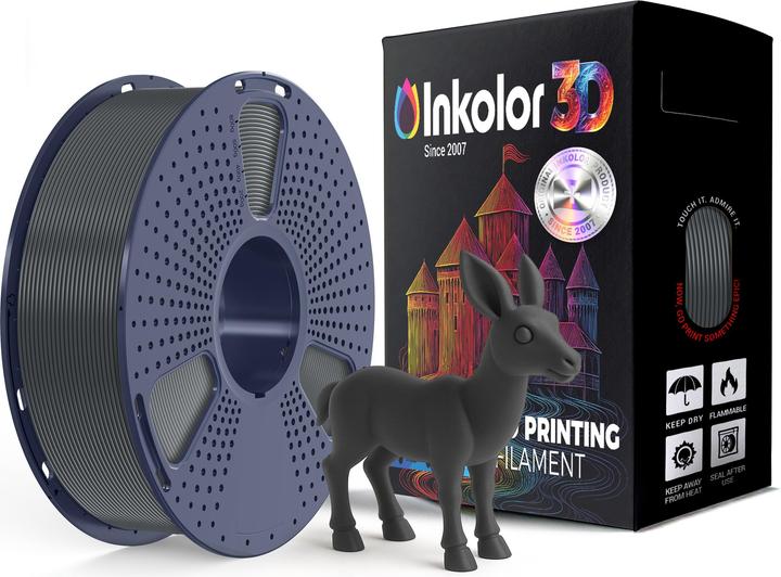 Produktbild Inkolor 3D Filament PLA Grau (PLA, 1.75 mm)