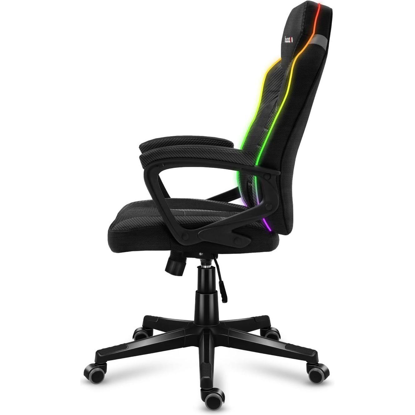 Thumbnail - Huzaro Force 2.5, Gaming Stuhl, Schwarz