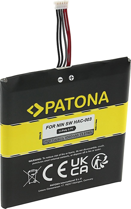 Produktbild Patona Akku Nintendo Switch HAC-003 (Switch)