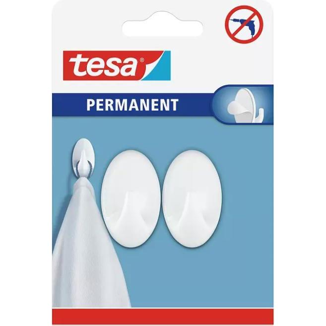 Thumbnail - tesa, Klebehaken + Klebenagel, 4042448237491 666020000000 Tape, Weiss, Small