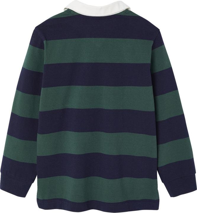 Immagine prodotto Vertbaudet Gestreiftes Jungen Poloshirt mit Kontrast-Kragen (116)