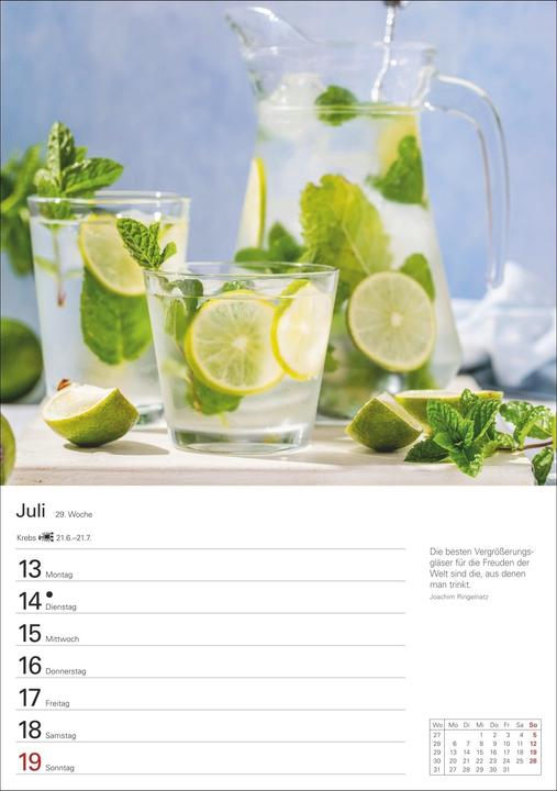 Produktbild Harenberg Küchenkalender Wochenplaner 2026 - 53 inspirierende Fotografien
