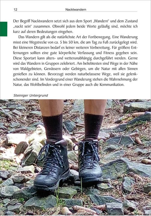 Produktbild Nacktwandern (Deutsch, Nicole Wunram, 2021)