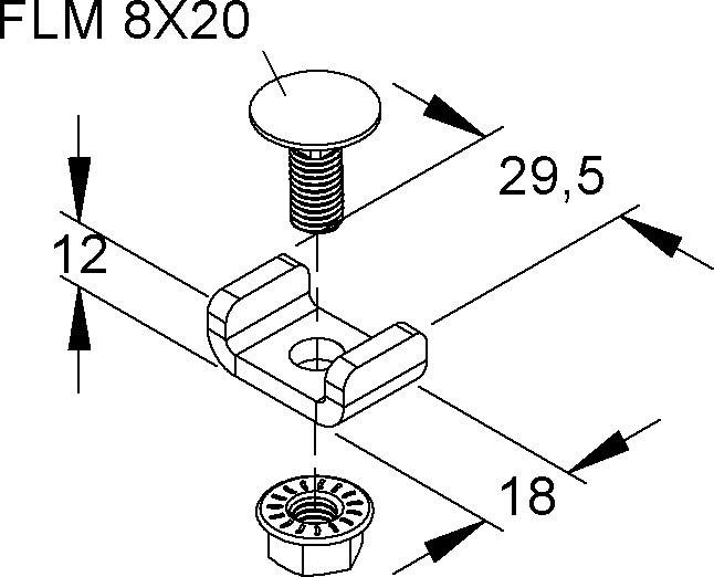 Produktbild Niedax Gitterrinnenverbinder