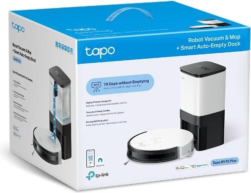 Produktbild Nedis TP-Link Tapo RV10 Plus - Robotický vysavač s mopem + chytrá nabíjecí stanice s automatickým vyprazd (Saugwischroboter)