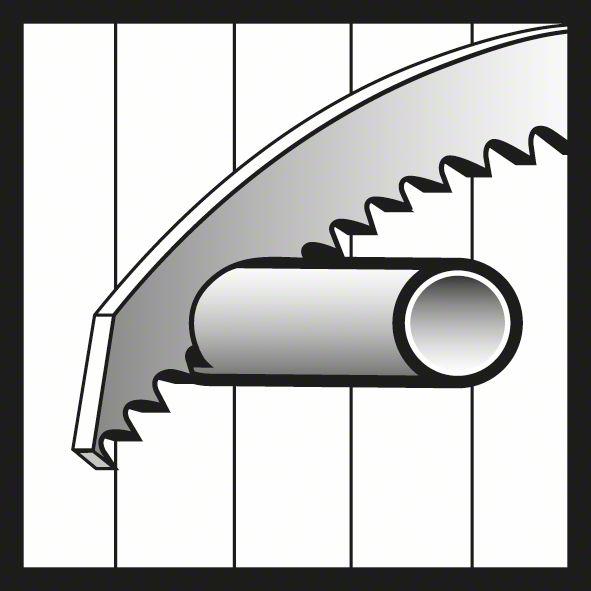 Actual product image Bosch Professional Zubehör Sabre saw blade S 1222 VF, Flexible for Wood and Metal, pack of 2