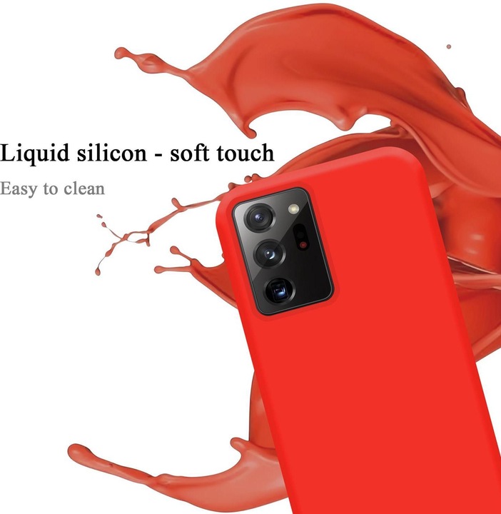 Produktbild Cadorabo TPU Liquid Silicone Case Cover (Samsung Galaxy Note 20 Ultra)