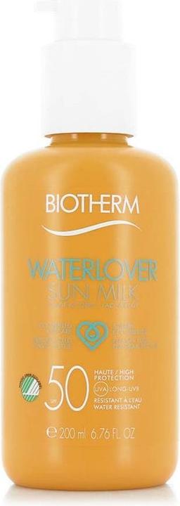 Actual product image Biotherm Waterlover (Suntan lotion, SPF 50, 200 ml)