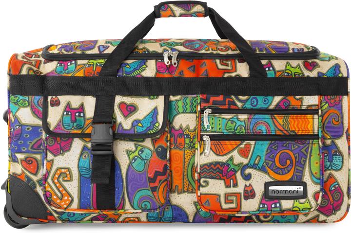 Normani Reisetasche mit 3 Rollen 80 Liter (80 l)