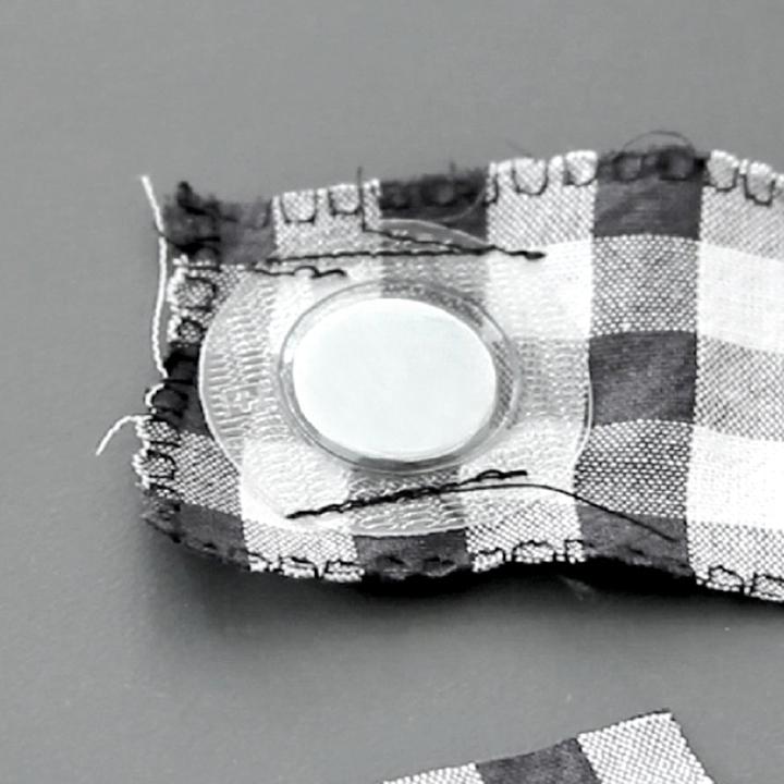 Produktbild Supermagnete Einnähbarer Magnet eckig (10x)