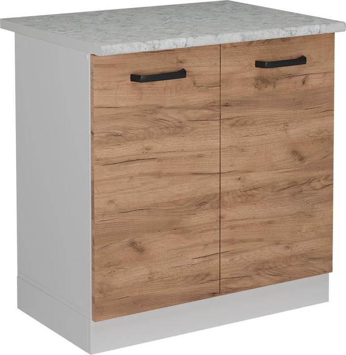 Goldkraft Eiche, Marble-Weiss, Weiss