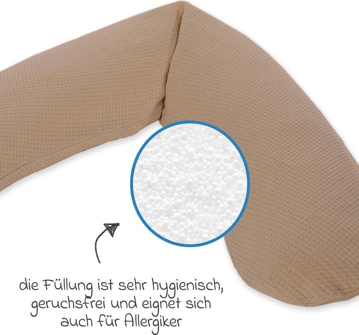 Produktbild Theraline Stillkissen "Das Original" mit Microperlenfüllung inkl. Bezug 190 cm (40 cm)