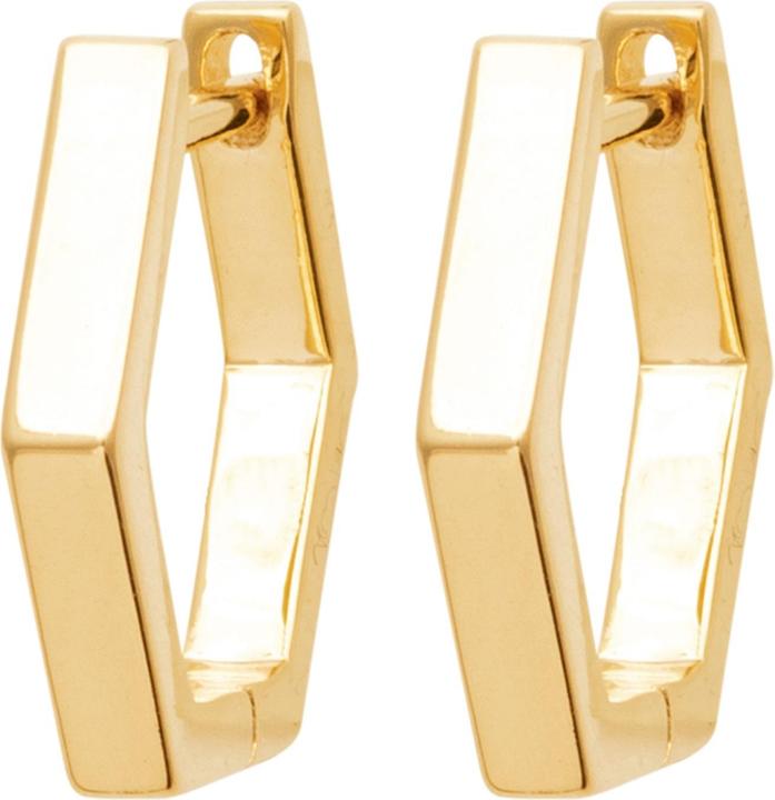 Image du produit Lara CREOLES Plaqué or (Fermoir)