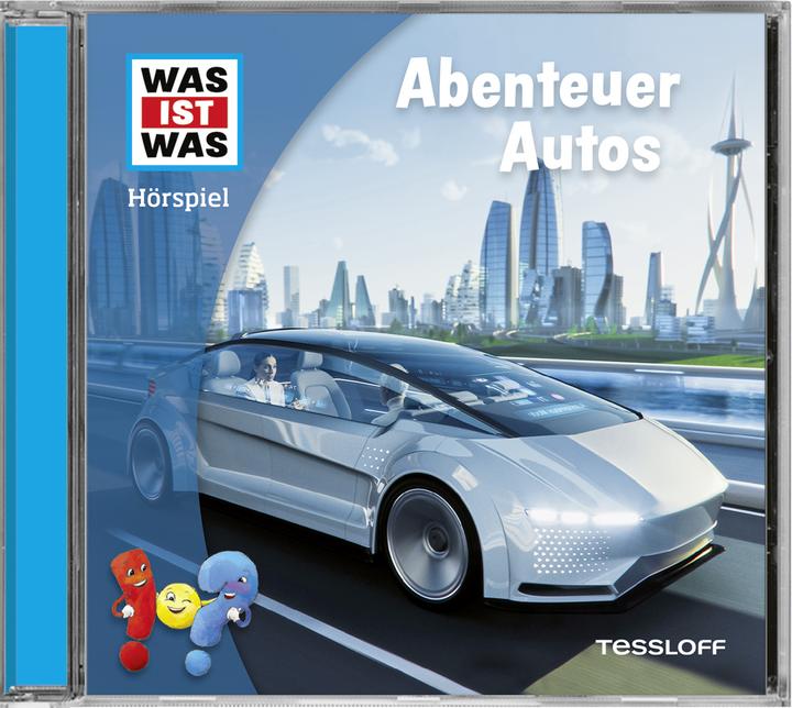 Tessloff Jeu audio WAS IST WAS. L'aventure des voitures (Jenny Alten, Lisa Pelz, Johannes Disselhoff, Allemand)