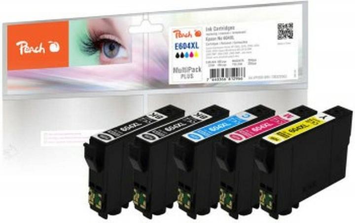 Produktbild Peach Epson Patrone Nr.604XL MultiPackPlus kompatibel (BK, C, M, Y)