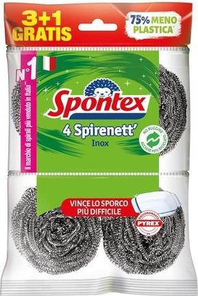 Actual product image Spontex Spiral Steel Silver