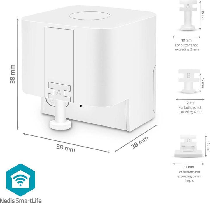 Nedis SmartLife Fingerroboter CR2