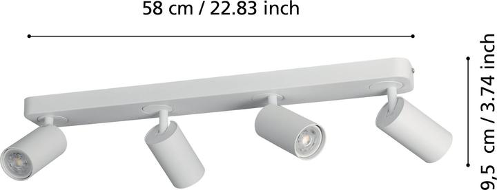 Immagine prodotto EGLO Collegati (345 lm, GU10)