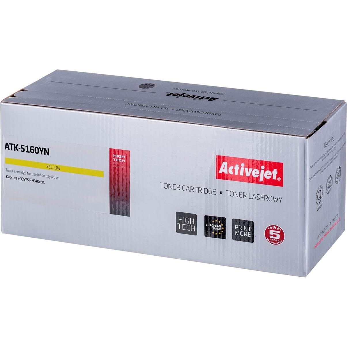 Thumbnail - Activejet, Toner, ATK-5160YN (Y)