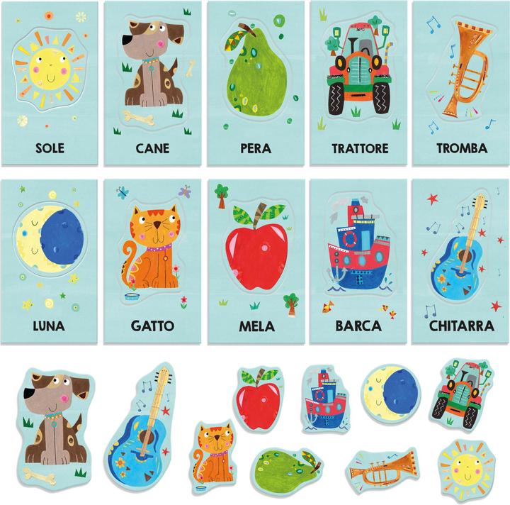 Produktbild Sombo Baby Flashcards (Italienisch)