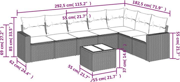 Produktbild vidaXL Anaya
