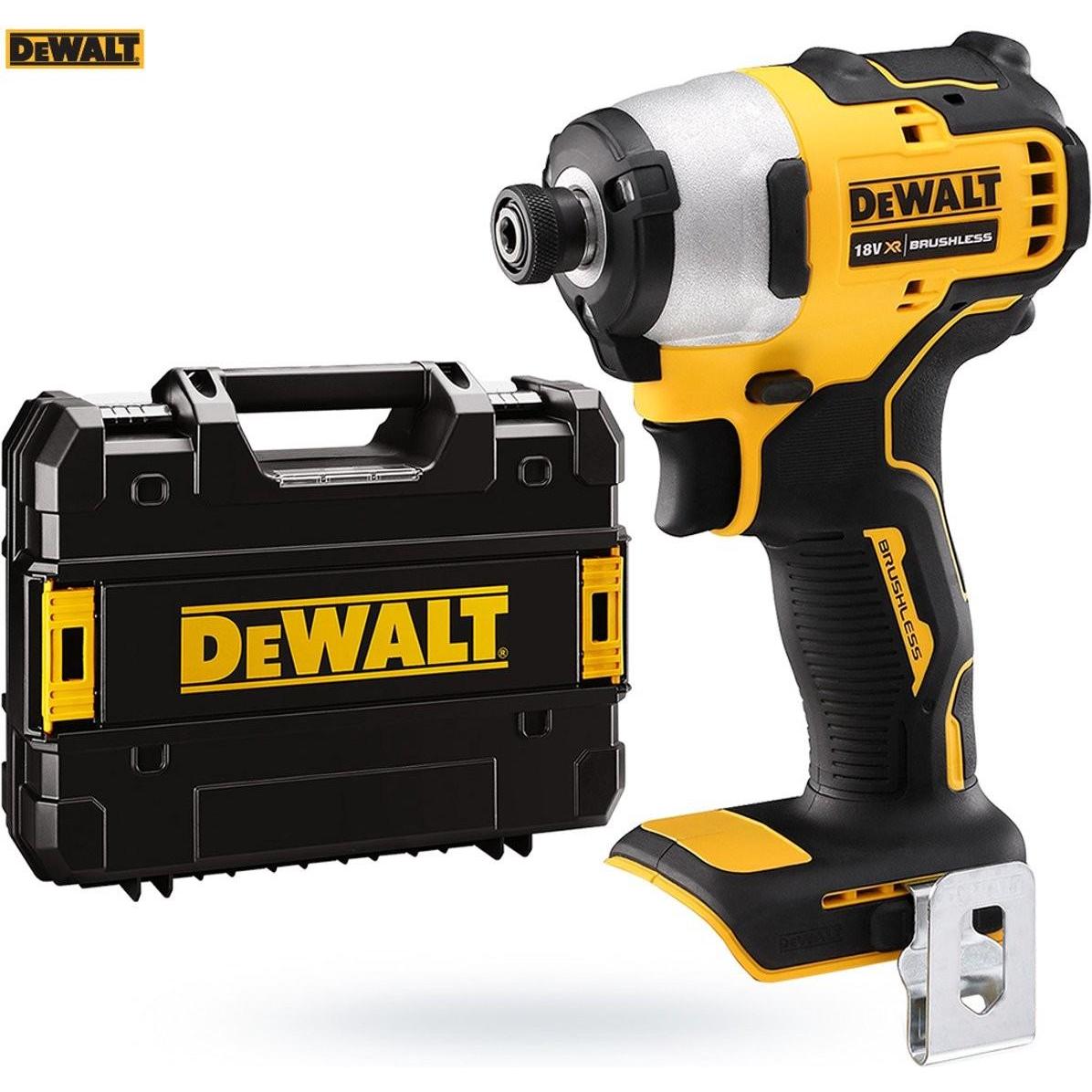 DeWalt, Trapano + Avvitatore a batteria, DCF809NT Slagschroevendraaier Body Koolborsteloos Zonder accu en zonder lader